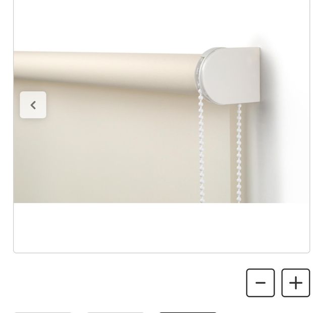 🟢Estor enrollable 135x250. Color neutro Beige