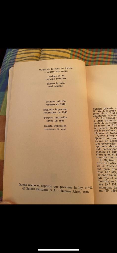 COLECCIÓN EL SEPTIMO CIRCULO ed EMECE EDITORES