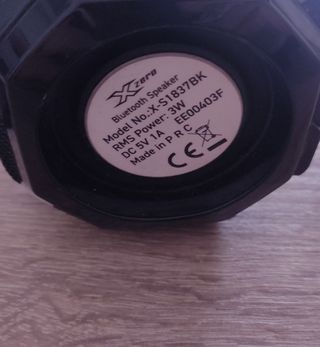 Altavoz de Bluetooth Negro NUEVO