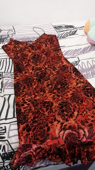 Vestido terciopelo