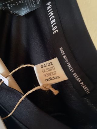 Camiseta Adidas Negra de manga corta