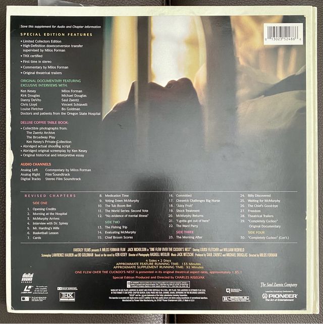 Disco laser One Flew Over the Cuckoo's Nest