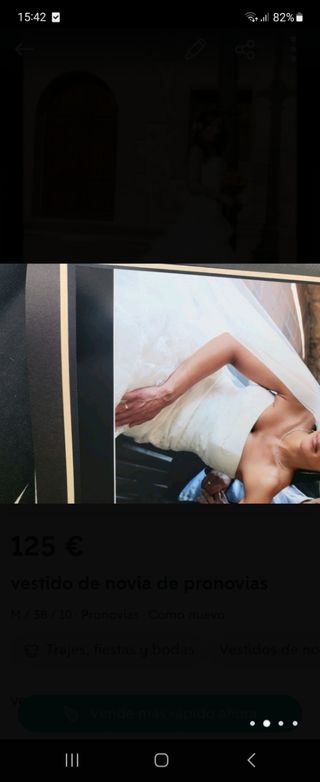 vestido Novia de pronovias