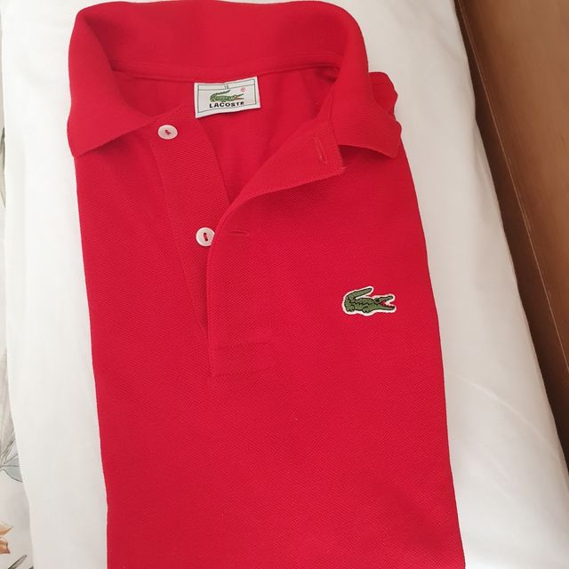 Polo unisex talla 16. LACOSTE