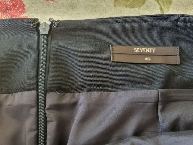 Gonna blue da mezza stagione, TAGLIA: 46