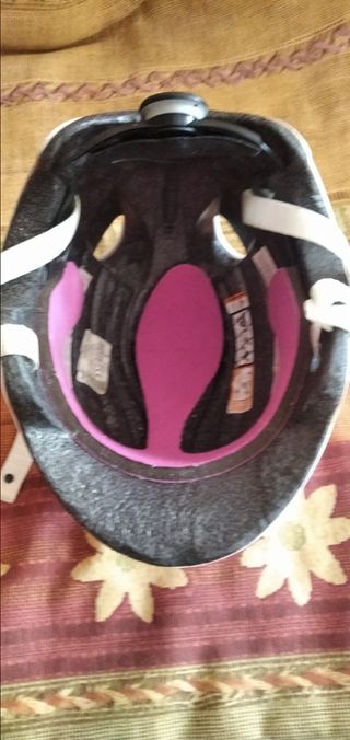Casco niña 52/56cm B-TWIN