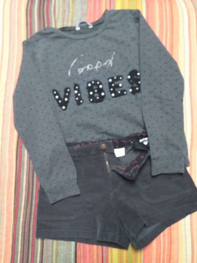 Conjunto niña talla 12