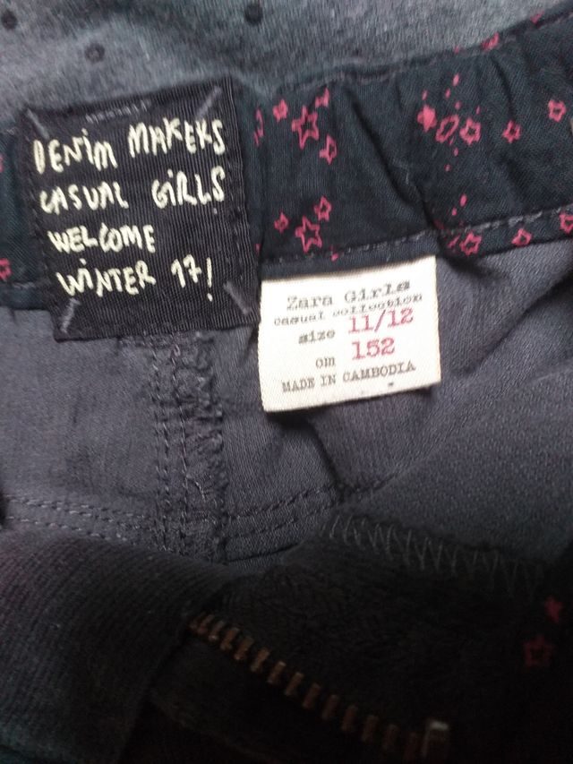 Conjunto niña talla 12