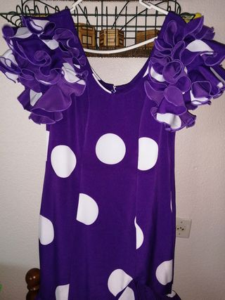 Traje de flamenca talla 44.