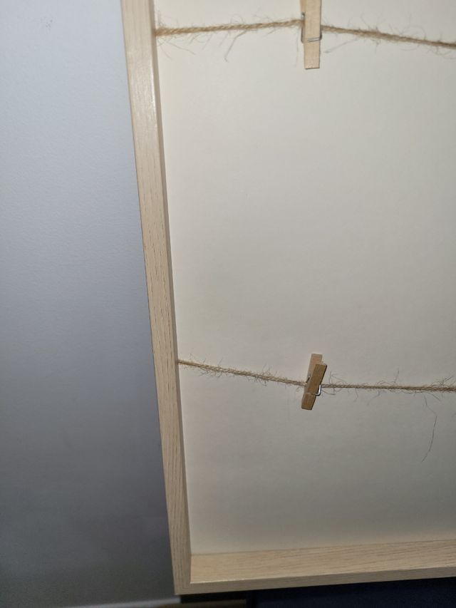 Marco de pared, para colgar fotos.