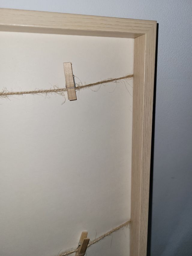 Marco de pared, para colgar fotos.