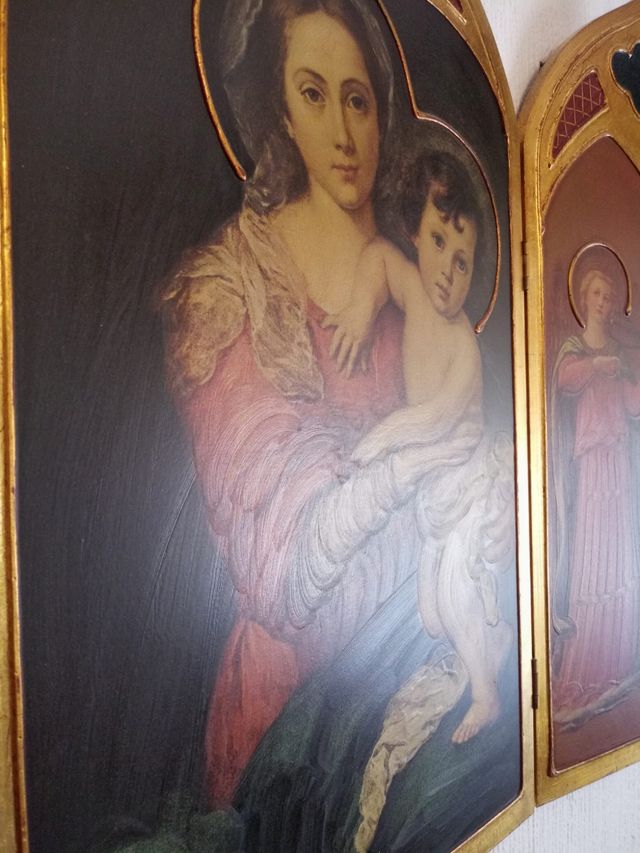 Antiguo cuadro religioso