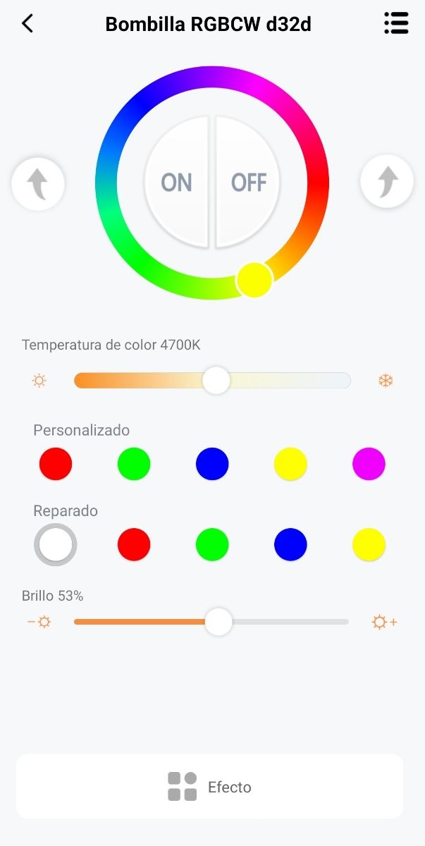 Pack Bombillas inteligente bluetooth