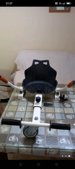hoverboard con silla