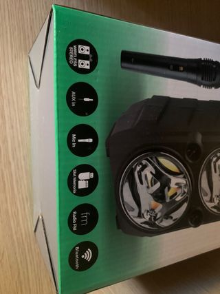 Altavoz karaoke inalámbrico