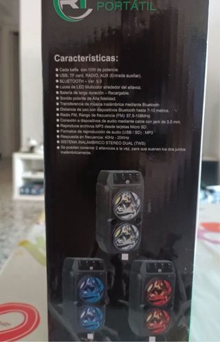 Altavoz karaoke inalámbrico