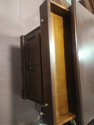 Mueble de madera de televisión