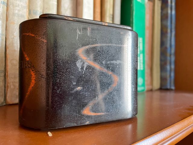 Hucha antigua hierro Caja Ahorros Valencia