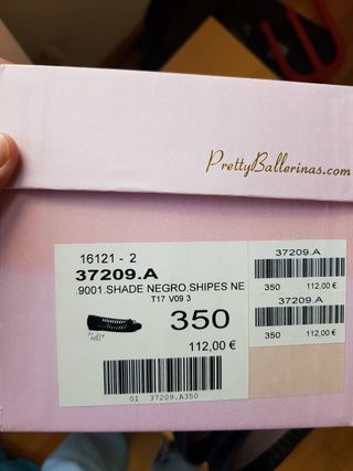 Bailarinas Pretty Ballerinas talla 35