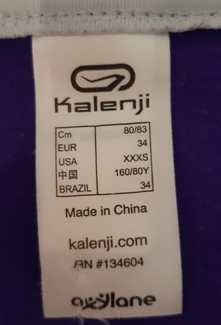 CÁMISETAS TERMICAS CHICA 12/14 AÑOS  + -