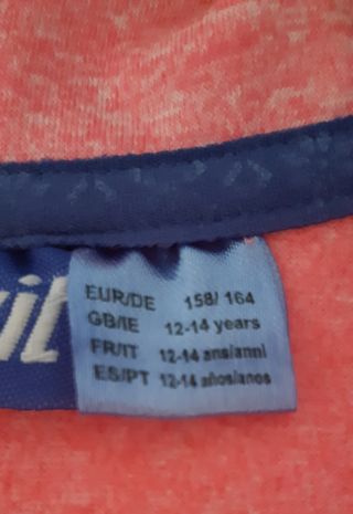 CÁMISETAS TERMICAS CHICA 12/14 AÑOS  + -