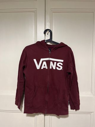 Sudadera Vans Granate talla L niño
