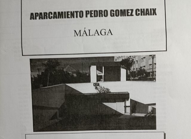 Aquilo parking en zona de Carranque Málaga