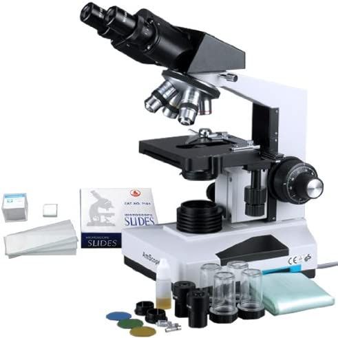 Microscopio profesional Amscope B490B-BS-5