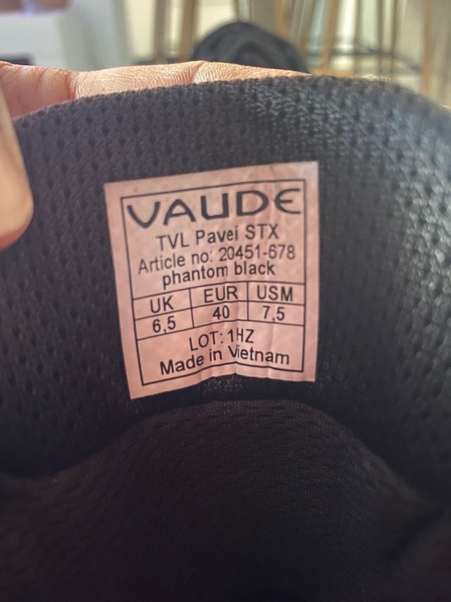 ZAPATILLAS MTB VAUDE TVL PAVEI MUJER. Talla 39