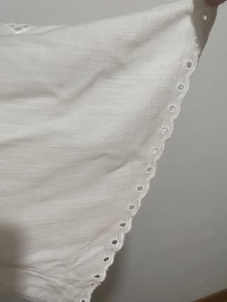 Vestido blanco kimono