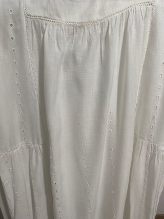 Vestido blanco kimono