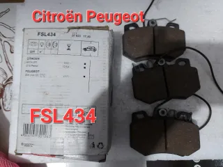 Pastillas de freno Nissan, Datsun, Ford Citroën