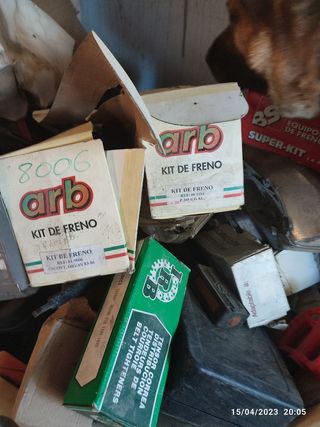 Zapatas de freno Ford y Peugeot .