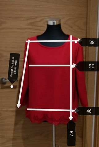 Blusa Zara Basic talla L/40