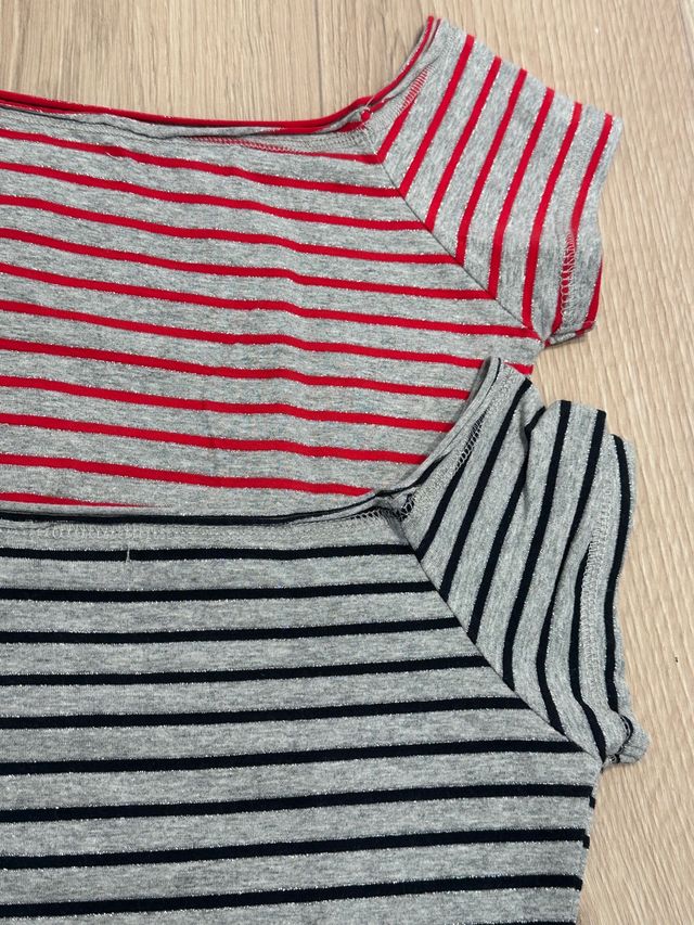 2 camisetas Stradivarius talla S. Poco uso