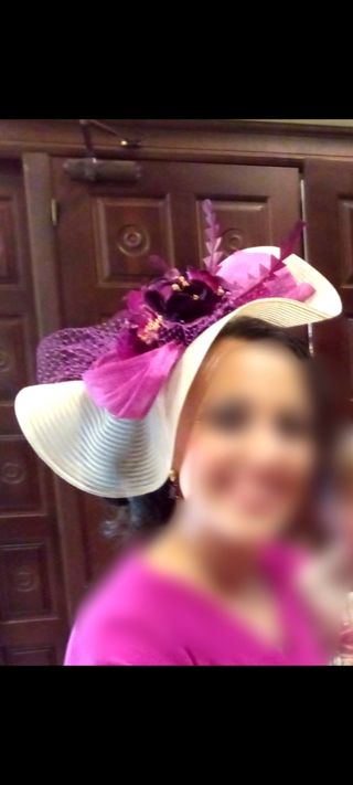 tocado y zapatos buganvilla