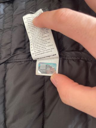 Plumas North Face Talla S 