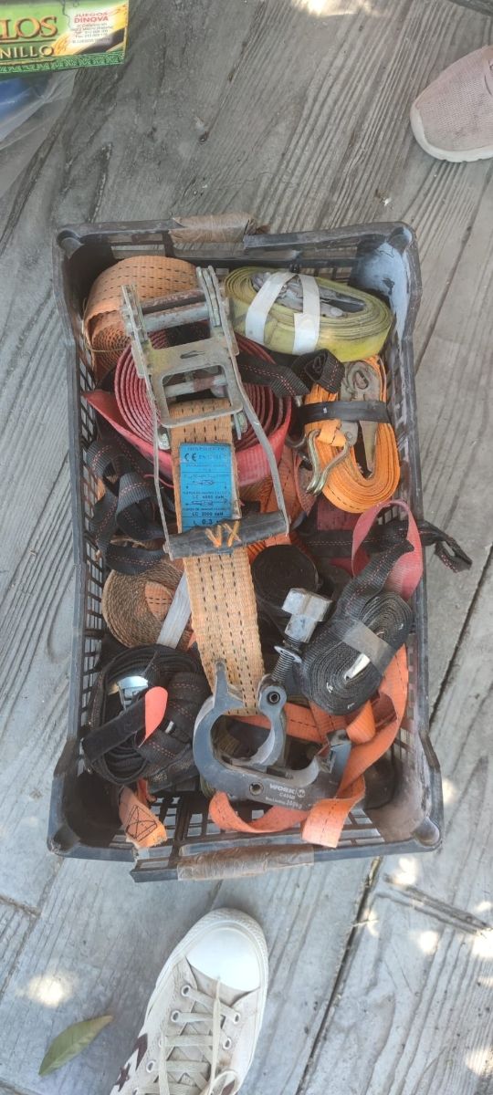 cuerdas de sujeción 