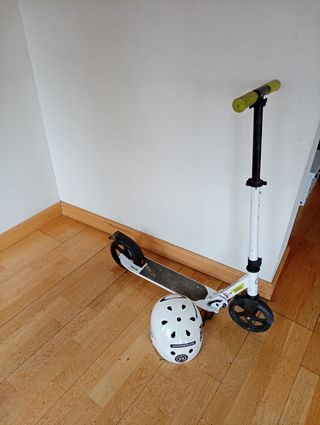 patinete oxelo con chichonera