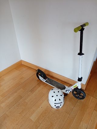 patinete oxelo con chichonera