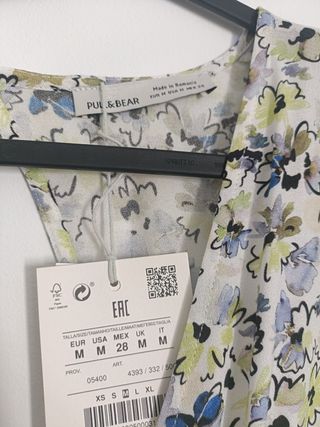 vestido corto primavera Pull & Bear