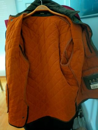 Barbour Chaqueta Alcochada de Caza Talla L