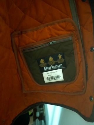 Barbour Chaqueta Alcochada de Caza Talla L