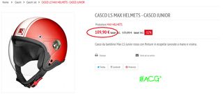 Casco Scooter Junior MAX HELMETS