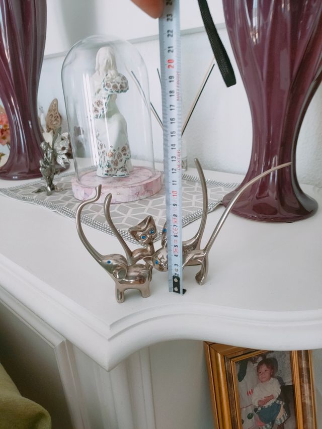 vendo 4 anilleros de metal