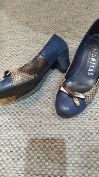 ZAPATO HISPANITAS BICOLOR