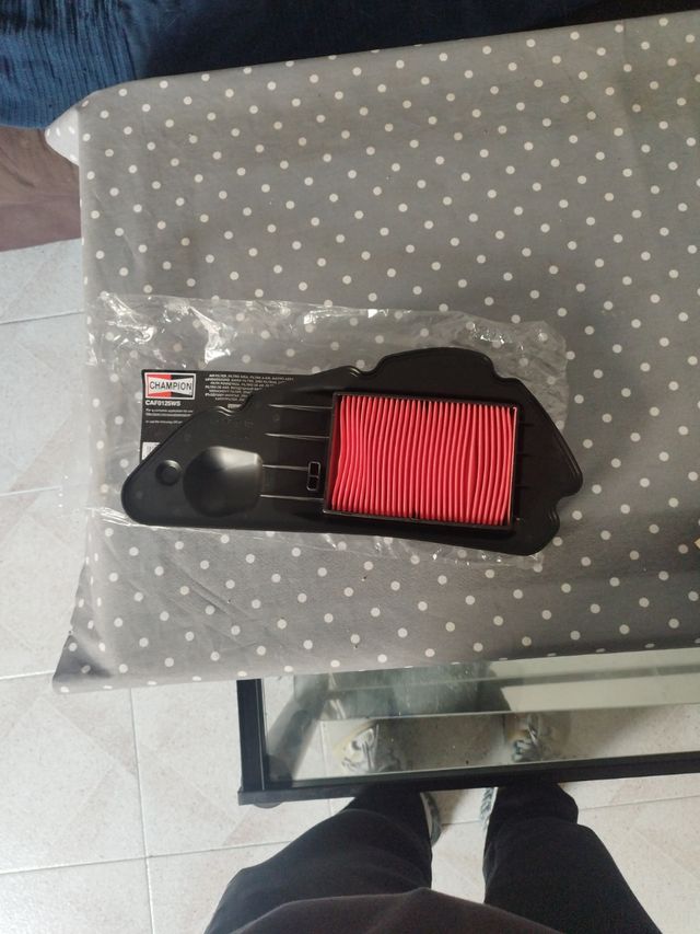Filtro de aire moto honda sh nuevo.