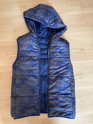 Chaleco reversible, niño talla 14