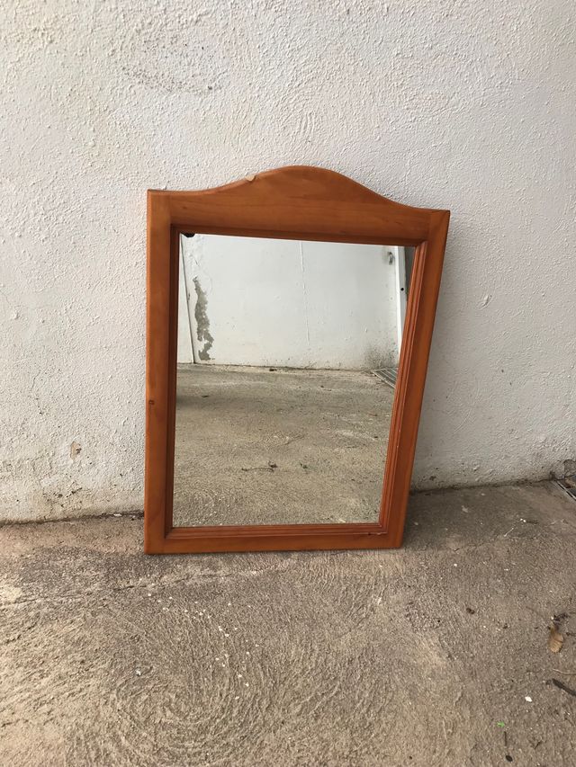 Espejo rectangular de dormitorio