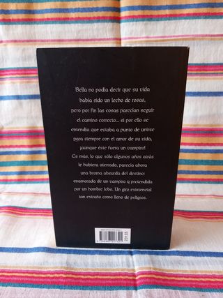 Libro Eclipse de Stephenie Meyer Tomo 3